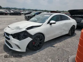2020 Mercedes-Benz CLA 250 with VIN WDD5J4GB0LN077580, listed as a Copart auction lot 53732773 with 45,588 mi miles and . Bid and sale history available at DreamBid. Image 1.