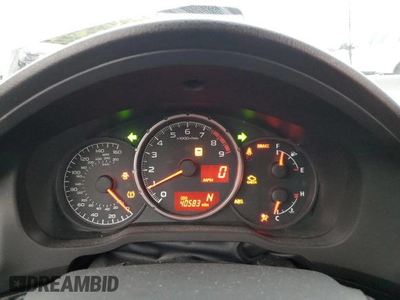 2015 Subaru BRZ Limited with VIN JF1ZCAC1XF8601683, listed as a Copart auction lot 41983815 with 40,583 mi miles and Salvage title. Bid and sale history available at DreamBid. Image 9.