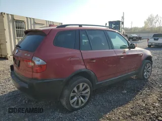 2004 BMW X3 3.0i with VIN WBXPA93414WA66144, listed as a Copart auction lot 78167274 with 0 mi miles and Salvage Title. Bid and sale history available at carsss.com. Image 3.