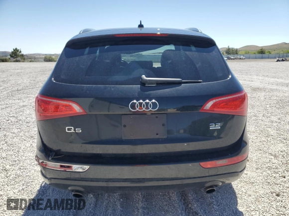 2010 Audi Q5 Prestige with VIN WA1VKAFP3AA098117, listed as a Copart auction lot 57606235 with 140,104 mi miles and Salvage title. Bid and sale history available at DreamBid. Image 6.