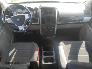 2010 Dodge Grand Caravan Crew with VIN 2D4RN6DX0AR438059, listed as a Copart auction lot 46850575 with 137,665 mi miles and Salvage Title. Bid and sale history available at DreamBid. Image 8.