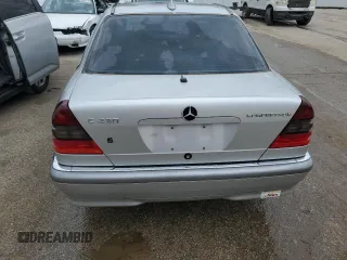 2000 Mercedes-Benz C 230 Kompressor with VIN WDBHA24GXYA821193, listed as a Copart auction lot 51160054 with 152,237 mi miles and Salvage Title. Bid and sale history available at carsss.com. Image 6.
