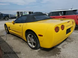 2002 Chevrolet Corvette with VIN 1G1YY32G325108585, listed as a Copart auction lot 75014384 with 76,856 mi miles and Non Repairable. Bid and sale history available at carsss.com. Image 2.