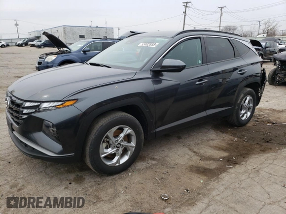 2024 Hyundai Tucson SEL with VIN 5NMJBCDE5RH305240, listed as a Copart auction lot 53403955 with 48,684 mi miles and Salvage Title. Bid and sale history available at carsss.com. Image 1.