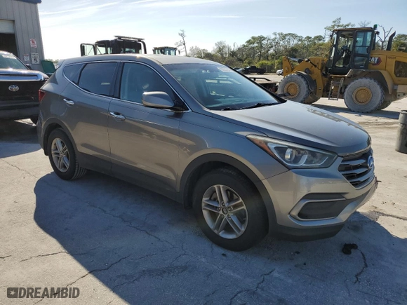 2018 Hyundai Santa Fe Sport 2.4L with VIN 5NMZT3LB1JH053739, listed as a Copart auction lot 86223004 with 42,933 mi miles and Salvage Title. Bid and sale history available at carsss.com. Image 4.