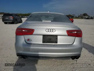 2014 Audi S6 Prestige with VIN WAUF2AFC7EN002296, listed as a Copart auction lot 78254774 with 0 mi miles and Salvage Title. Bid and sale history available at carsss.com. Image 6.
