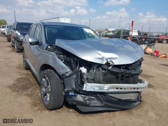 2022 Acura RDX w/Advance Package with VIN 5J8TC2H72NL002017, listed as a IAAI auction lot 41531987 with 34,197 mi miles. Bid and sale history available at carsss.com. Image 6.