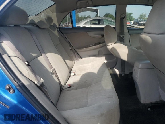2010 Toyota Corolla with VIN 2T1BU4EE4AC309597, listed as a Copart auction lot 54196125 with 321,533 mi miles and Salvage Title. Bid and sale history available at DreamBid. Image 10.