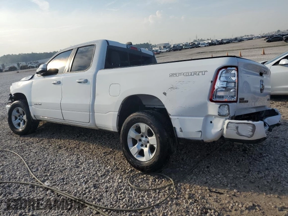 2023 Ram 1500 Big Horn with VIN 1C6SRFBTXPN554661, listed as a Copart auction lot 62557274 with 19,560 mi miles and Salvage Title. Bid and sale history available at carsss.com. Image 2.