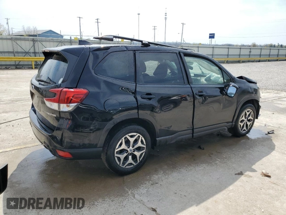 2020 Subaru Forester Premium with VIN JF2SKAJCXLH497972, listed as a Copart auction lot 52358375 with 57,855 mi miles and Non repairable. Bid and sale history available at DreamBid. Image 3.