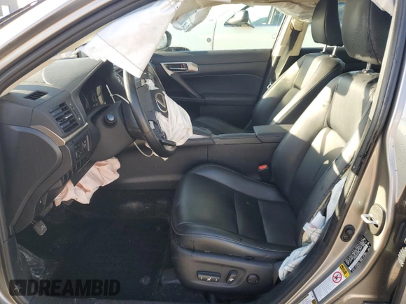2017 Lexus CT with VIN JTHKD5BH2H2296117, listed as a Copart auction lot 50021685 with 46,655 mi miles and Salvage Title. Bid and sale history available at carsss.com. Image 7.