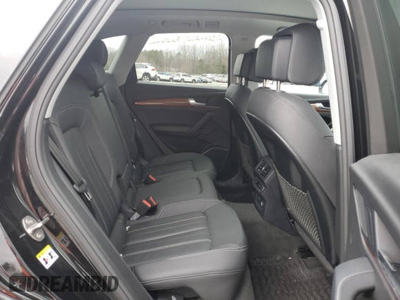 2023 Audi Q5 S line Premium Plus with VIN WA1EAAFY8P2146208, listed as a Copart auction lot 43449345 with 34,444 mi miles and Salvage Title. Bid and sale history available at carsss.com. Image 11.