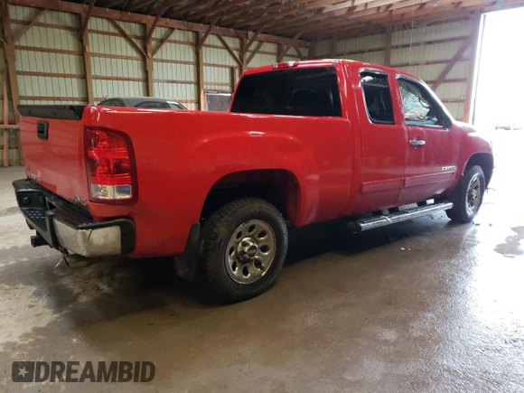 2011 GMC Sierra 1500 with VIN 1GTR1VEA8BZ243766, listed as a Copart auction lot 48142534 with Not Provided miles and Clean Title. Bid and sale history available at DreamBid. Image 3.