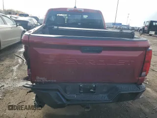 2024 Chevrolet Colorado 4WD Z71 with VIN 1GCPTDEK7R1299629, listed as a Copart auction lot 47263605 with 4,706 mi miles and Salvage Title. Bid and sale history available at carsss.com. Image 6.