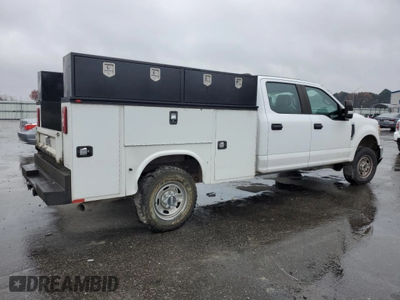 2020 Ford Super Duty F-250 SRW XL with VIN 1FD7W2B60LEC25189, listed as a Copart auction lot 80825054 with 0 mi miles and Salvage Title. Bid and sale history available at carsss.com. Image 3.