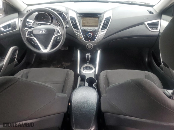 2015 Hyundai Veloster RE:FLEX with VIN KMHTC6AD4FU228976, listed as a Copart auction lot 54346215 with 128,351 mi miles and Clean Title. Bid and sale history available at carsss.com. Image 8.