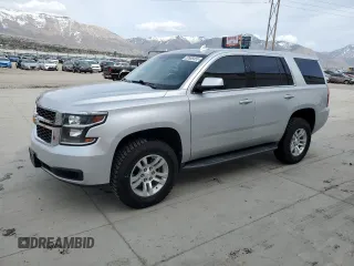 2018 Chevrolet Tahoe Commercial z VIN 1GNSKFKC6JR311904, wystawiony jako Copart lot #52585455 z przebiegiem 121 745 mil mil oraz Czysty tytuł • Clean title. Historia ofert i sprzedaży dostępna na DreamBid. Obrazek 1.