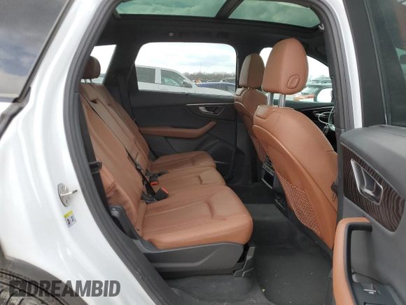2022 Audi Q7 Premium Plus with VIN WA1LJBF73ND016522, listed as a Copart auction lot 47744775 with 42,778 mi miles and Salvage title. Bid and sale history available at DreamBid. Image 11.