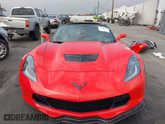 2016 Chevrolet Corvette Z06 1LZ with VIN 1G1YP2D61G5612934, listed as a IAAI auction lot 41286089 with 1 mi miles. Bid and sale history available at carsss.com. Image 13.