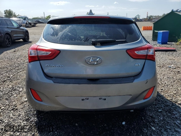 2015 Hyundai Elantra GT with VIN KMHD35LH3FU247341, listed as a Copart auction lot 70271654 with 50,369 mi miles and Salvage Title. Bid and sale history available at carsss.com. Image 6.