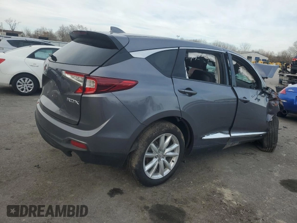 2021 Acura RDX with VIN 5J8TC1H39ML006698, listed as a Copart auction lot 44138335 with Not Provided miles and Salvage Title. Bid and sale history available at carsss.com. Image 3.