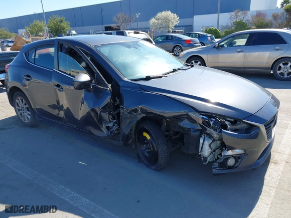 2016 Mazda Mazda3 i Grand Touring with VIN JM1BM1N74G1333699, listed as a IAAI auction lot 41836178 with 194,946 mi miles. Bid and sale history available at carsss.com. Image 1.