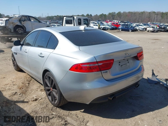 2017 Jaguar XE 25t Prestige with VIN SAJAE4BG6HA956162, listed as a IAAI auction lot 41778682 with 89,116 mi miles. Bid and sale history available at carsss.com. Image 3.
