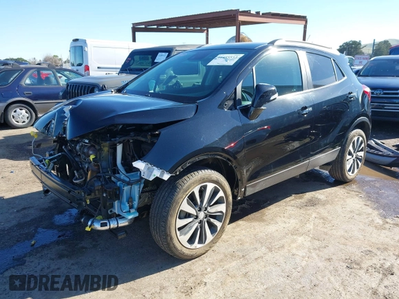 2019 Buick Encore Essence with VIN KL4CJGSM0KB705644, listed as a IAAI auction lot 41455513 with 19,720 mi miles. Bid and sale history available at carsss.com. Image 19.