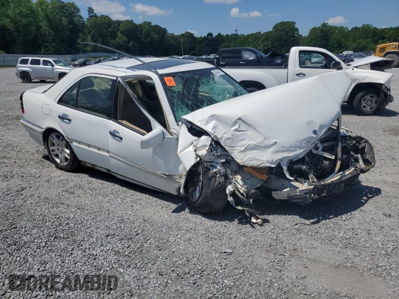 1999 Mercedes-Benz C 230/260/280/320 with VIN WDBHA24G3XA786656, listed as a Copart auction lot 56043675 with Not provided miles and Salvage title. Bid and sale history available at DreamBid. Image 4.