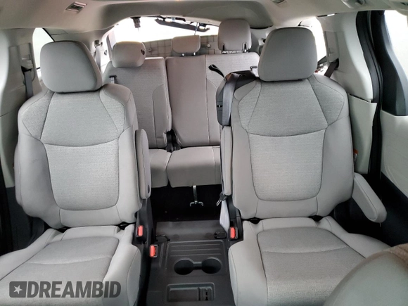 2023 Toyota Sienna LE with VIN 5TDKRKEC5PS172884, listed as a Copart auction lot 85012314 with 93,459 mi miles and Salvage Title. Bid and sale history available at carsss.com. Image 10.