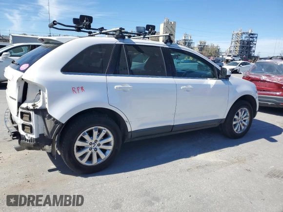 2010 Ford Edge Limited with VIN 2FMDK3KC9ABA89437, listed as a Copart auction lot 49013835 with 211,122 mi miles and Salvage Title. Bid and sale history available at carsss.com. Image 3.