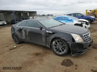 2014 Cadillac CTS Coupe Premium with VIN 1G6DH1E3XE0185011, listed as a Copart auction lot 45329005 with 140,440 mi miles and Salvage Title. Bid and sale history available at carsss.com. Image 4.