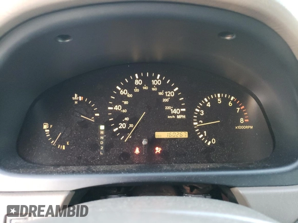 2002 Lexus RX 300 with VIN JTJGF10U120148857, listed as a Copart auction lot 81227254 with 160,267 mi miles and Salvage Title. Bid and sale history available at DreamBid. Image 9.