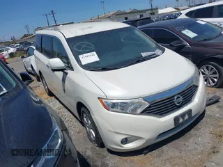 2017 Nissan Quest SV z VIN JN8AE2KP3H9165080, wystawiony jako IAAI lot #42181944 z przebiegiem 115 903 mil mil oraz . Historia ofert i sprzedaży dostępna na DreamBid. Obrazek 1.
