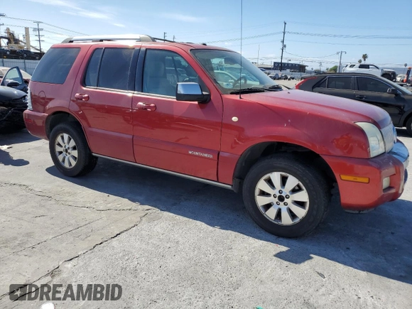 2007 Mercury Mountaineer Premier with VIN 4M2EU48867UJ10768, listed as a Copart auction lot 47492025 with 75,470 mi miles and Salvage Title. Bid and sale history available at carsss.com. Image 4.