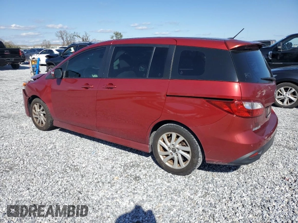 2014 Mazda 5 Touring with VIN JM1CW2CL0E0173179, listed as a Copart auction lot 46311875 with 101,710 mi miles and Salvage Title. Bid and sale history available at carsss.com. Image 2.