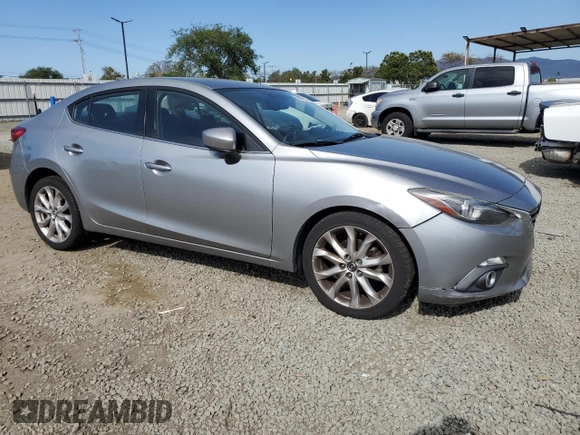 2014 Mazda 3 S Grand Touring with VIN JM1BM1W33E1176840, listed as a Copart auction lot 52888225 with 101,861 mi miles and Salvage Title. Bid and sale history available at DreamBid. Image 4.