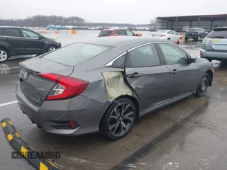 2021 Honda Civic Sedan Sport with VIN 2HGFC2F87MH548249, listed as a IAAI auction lot 41471400 with 79,553 mi miles. Bid and sale history available at carsss.com. Image 4.