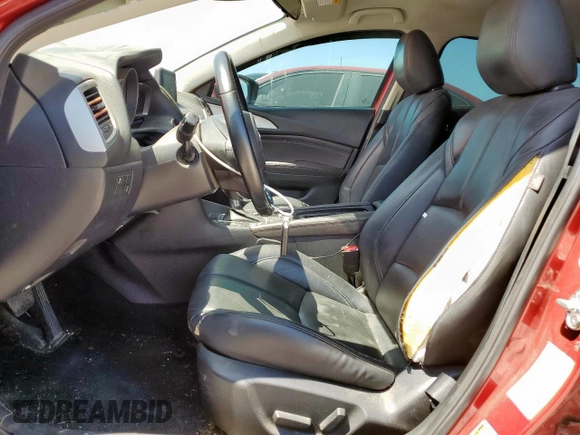 2018 Mazda 3 Touring with VIN 3MZBN1L38JM184671, listed as a Copart auction lot 52008405 with 114,292 mi miles and Salvage Title. Bid and sale history available at DreamBid. Image 7.