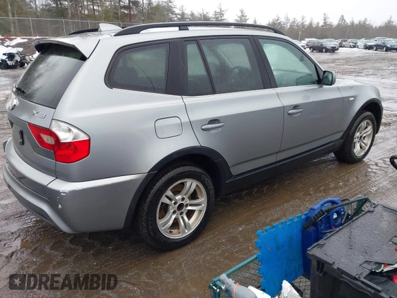 2006 BMW X3 3.0i with VIN WBXPA93446WG76347, listed as a IAAI auction lot 41649511 with 137,316 mi miles and . Bid and sale history available at DreamBid. Image 4.