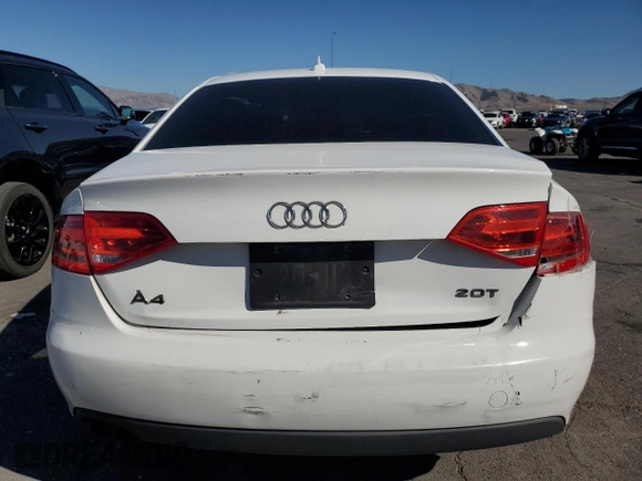 2011 Audi A4 Premium с VIN WAUAFAFL9BN029462, выставлен на аукционе Copart как лот 56207985 с пробегом 160 473 миль миль и Списание • Salvage title. История ставок и продаж доступна на DreamBid. Изображение 6.
