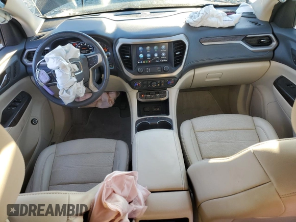 2021 GMC Acadia Denali with VIN 1GKKNXLS2MZ167658, listed as a Copart auction lot 48554425 with 92,317 mi miles and Salvage title. Bid and sale history available at DreamBid. Image 8.