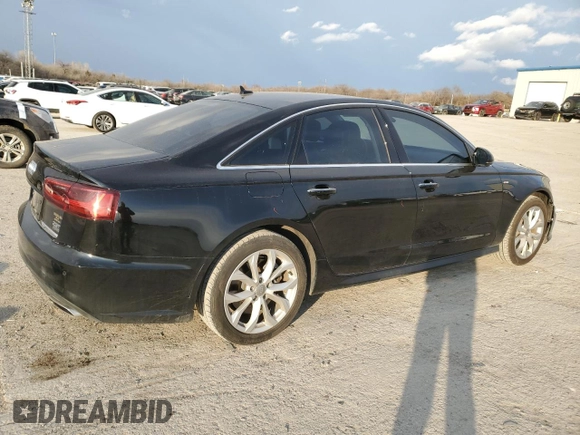 2018 Audi A6 Premium with VIN WAUF8AFC9JN018377, listed as a Copart auction lot 88665925 with 100,460 mi miles and Salvage Title. Bid and sale history available at carsss.com. Image 3.