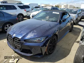 2023 BMW M4 Competition xDrive with VIN WBS33BA03PCL33387, listed as a Copart auction lot 49459394 with 13,259 mi miles. Bid and sale history available at carsss.com. Image 1.