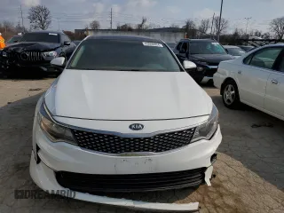 2016 Kia Optima EX with VIN 5XXGU4L3XGG045360, listed as a Copart auction lot 43960994 with 118,218 mi miles and Salvage Title. Bid and sale history available at carsss.com. Image 5.