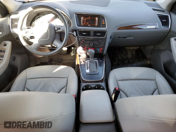 2011 Audi Q5 Premium with VIN WA1CFAFPXBA010158, listed as a Copart auction lot 42733505 with 115,880 mi miles and Salvage title. Bid and sale history available at DreamBid. Image 8.