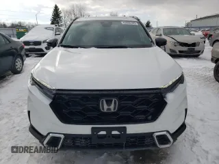 2023 Honda CR-V Sport Touring with VIN 2HKRS6H91PH203337, listed as a Copart auction lot 43698705 with 27,053 mi miles and Salvage Title. Bid and sale history available at DreamBid. Image 5.