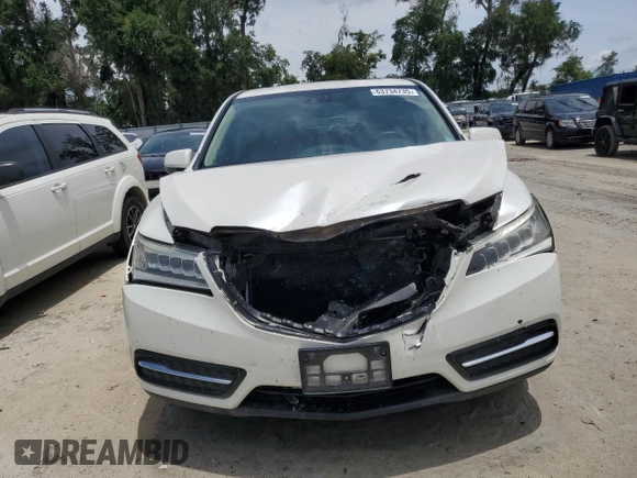 2014 Acura MDX Technology with VIN 5FRYD3H4XEB001468, listed as a Copart auction lot 63734735 with Not provided miles and Salvage title. Bid and sale history available at DreamBid. Image 5.