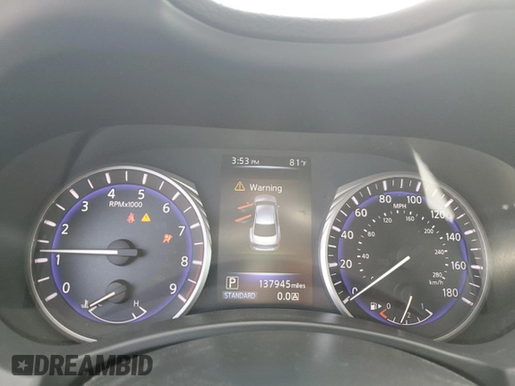 2015 Infiniti Q50 Premium z VIN JN1BV7AR2FM395478, wystawiony jako Copart lot #62843995 z przebiegiem 137 945 mil mil oraz Szkoda całkowita • Salvage title. Historia ofert i sprzedaży dostępna na DreamBid. Obrazek 9.