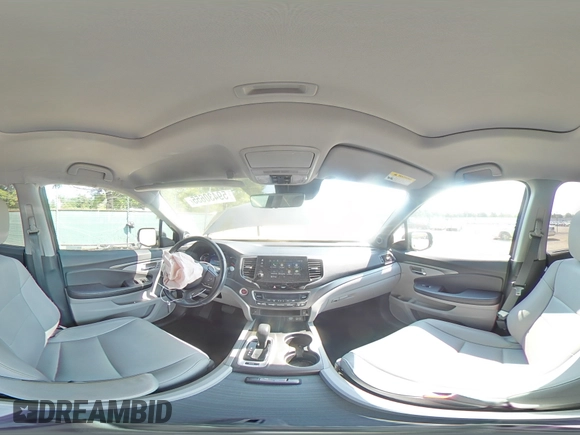 2019 Honda Pilot EX-L with VIN 5FNYF5H5XKB031517, listed as a Copart auction lot 59430655 with 64,929 mi miles and Salvage title. Bid and sale history available at DreamBid. Image 16.
